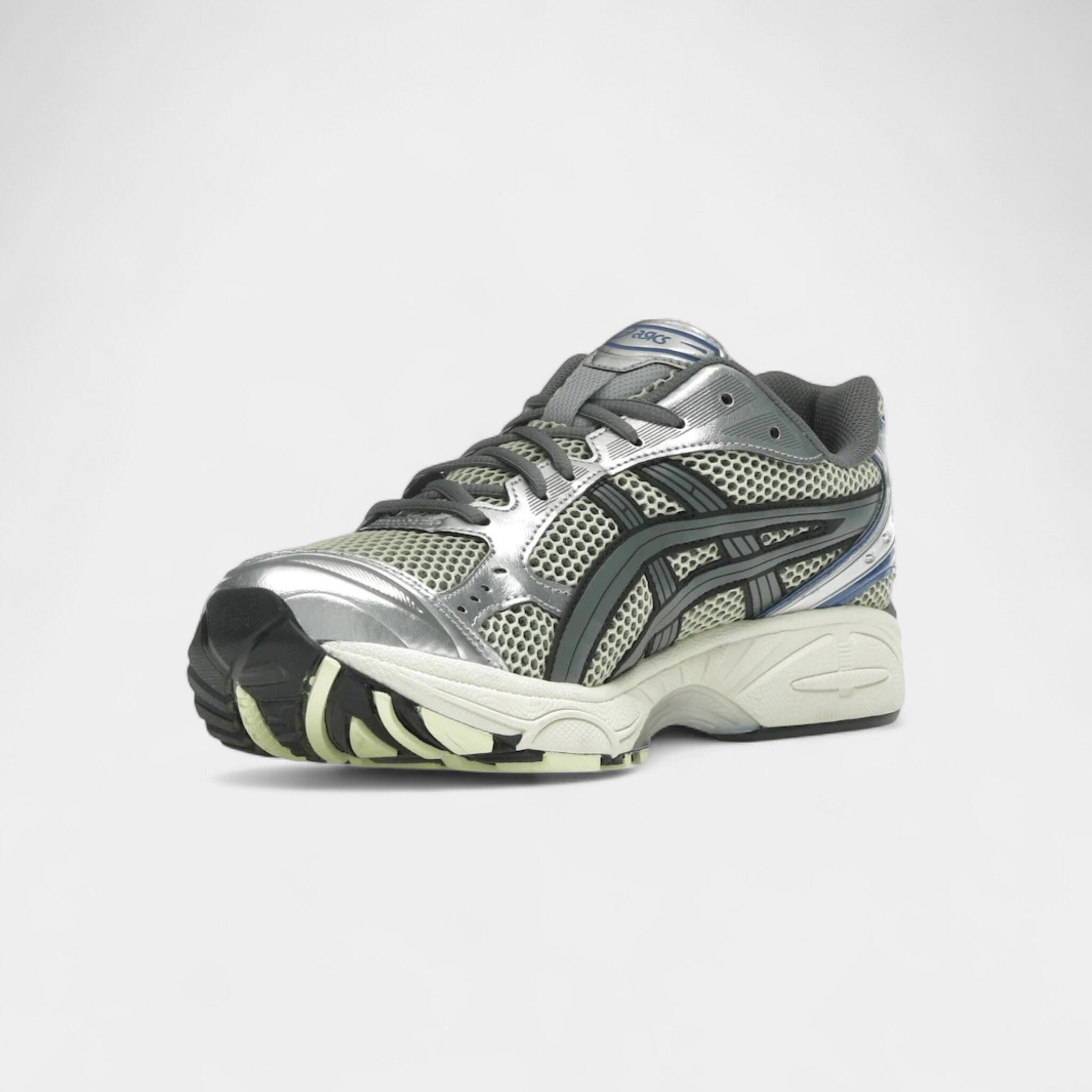 ASICS Gel-Kayano 14 Soft Yellow Asics Blue 3/5