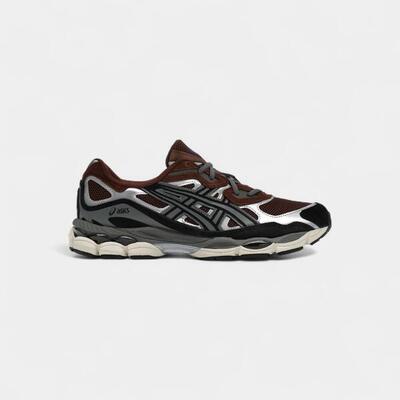 Asics gel-nyc reddish brown steeple grey