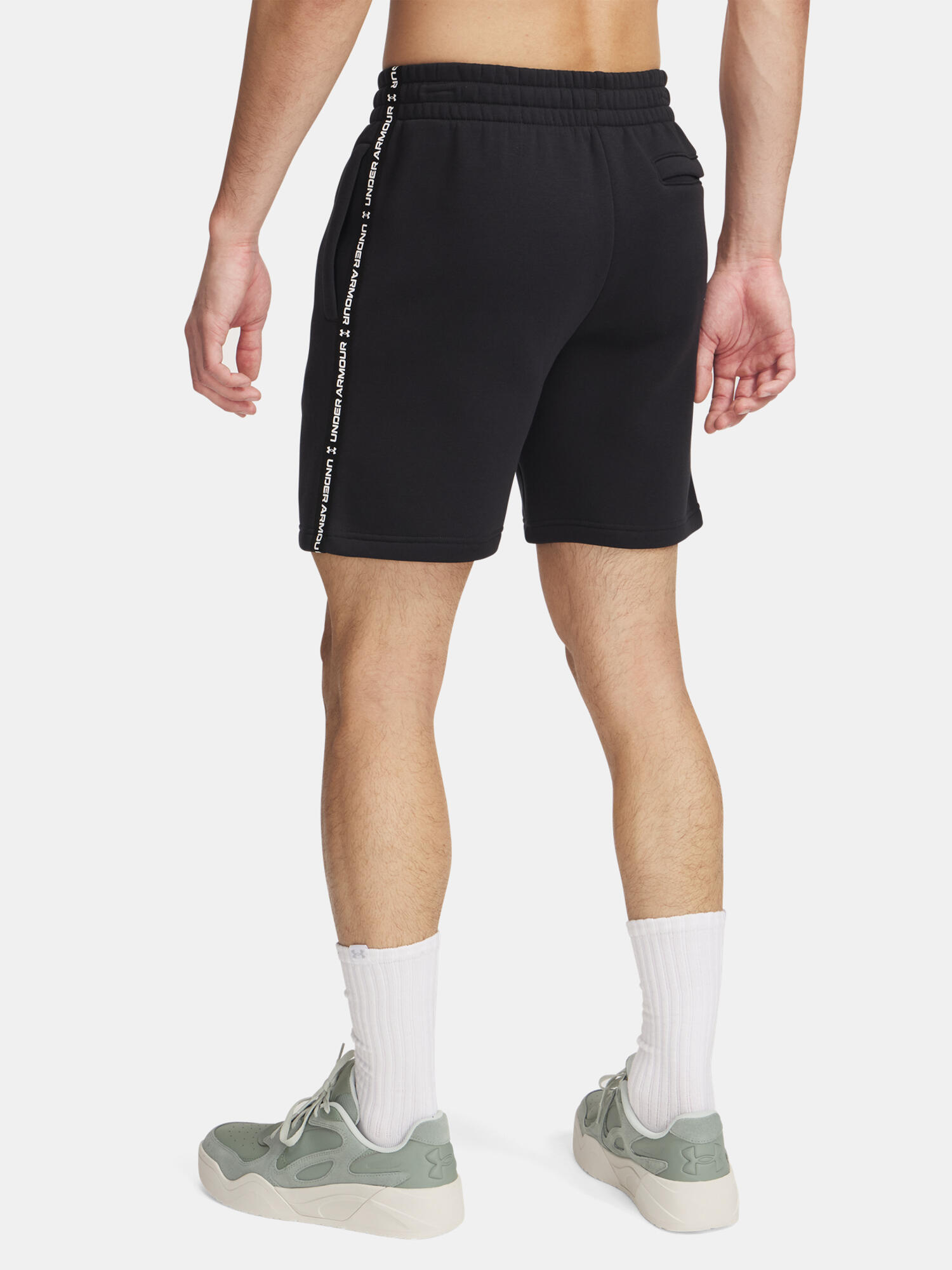 Spodenki Męskie Sportowe Under Armour Na Co Dzień Fleece Short Taping 2/4