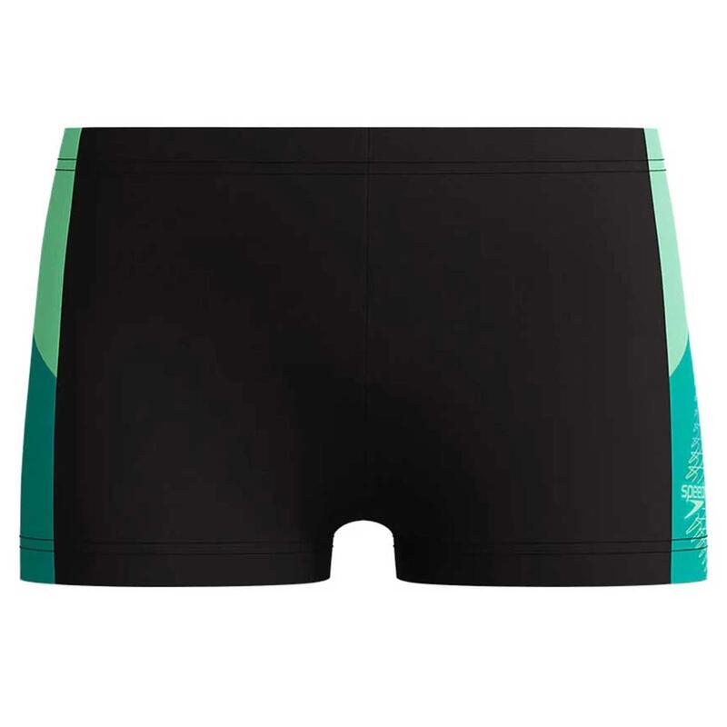 Boxeri inot baieti Speedo Dive Aquashort negru/verde – rezistenti la clor