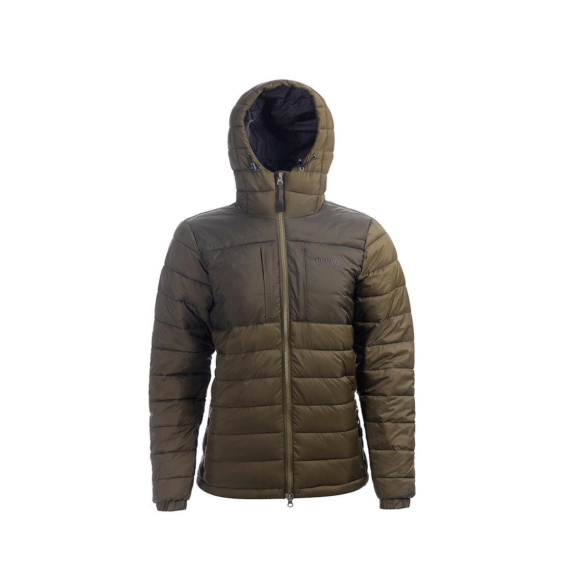 Warme Jacke für Damen in Olivgrün 3/7