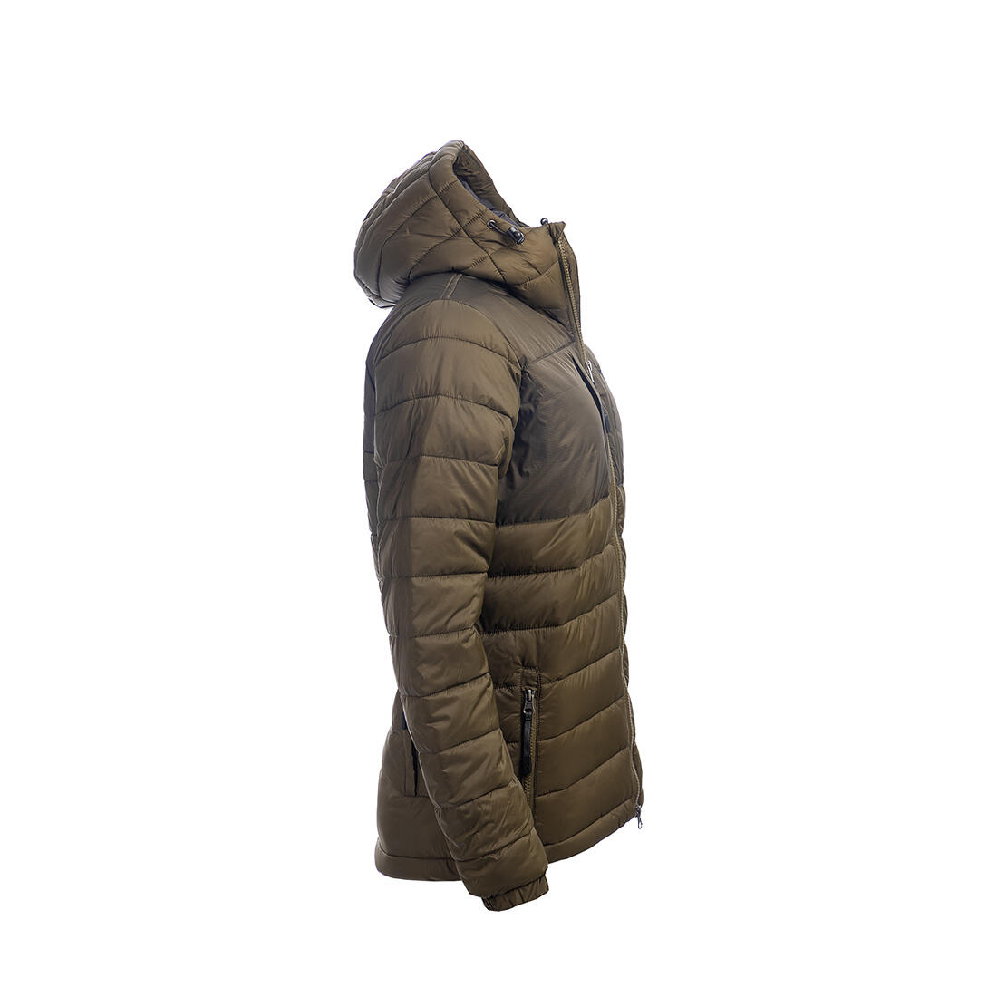 Warme Jacke für Damen in Olivgrün 4/7