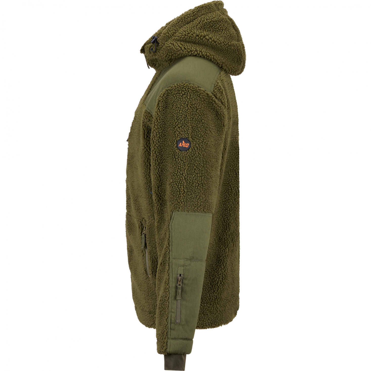 il Lago Prestige Faserpelzjacke Avalanche Pro Herren (Oliv) Größe XL 4/5