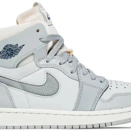 Basketball - Shoes - High-cut, Zoom Air - Air Jordan 1 CMFT - Photon Dust/Grey