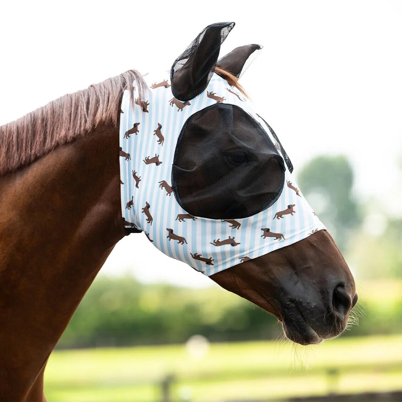 Fliegenmaske für Pferde QHP Super Bug Stable Buddy 2/3