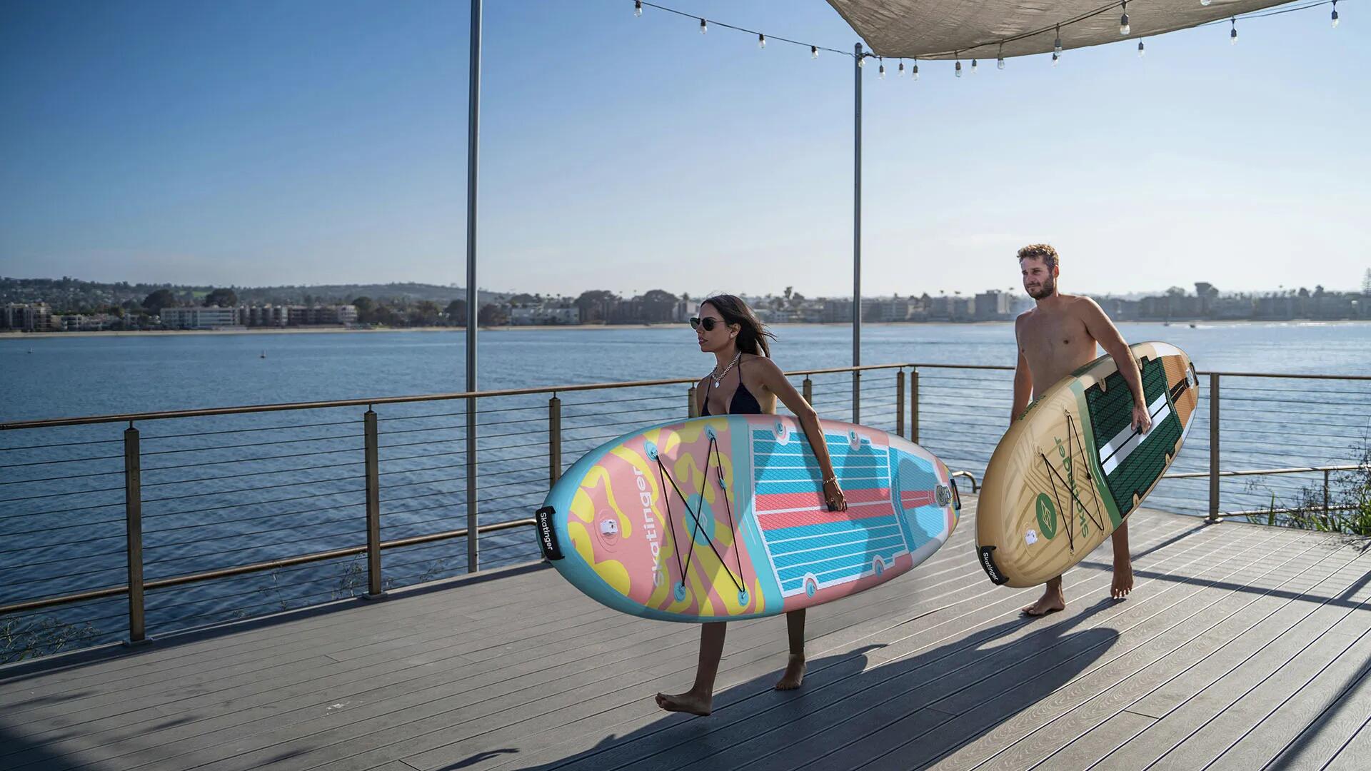 SKATINGER Peninsula Trojan Horse SUP board 335x84x15 cm (11') touring 7/7
