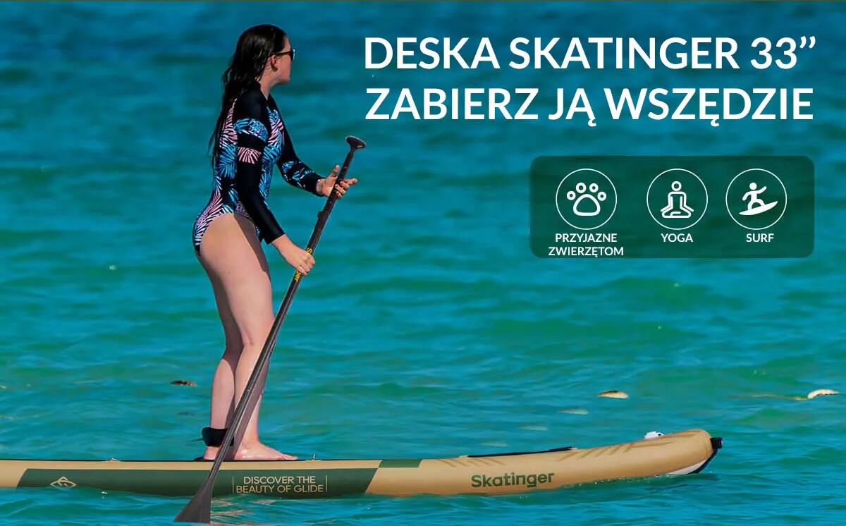 SKATINGER Peninsula Trojan Horse SUP board 335x84x15 cm (11') touring 4/7