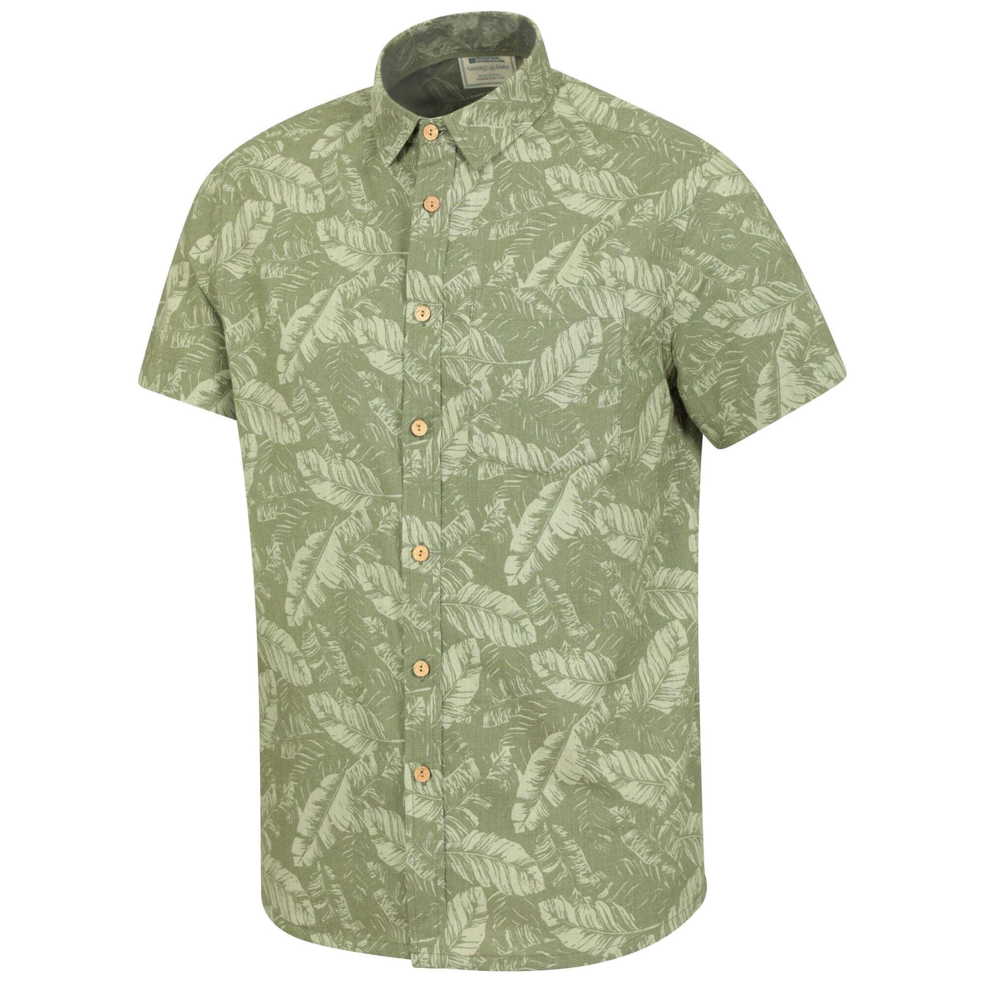 Chemise Homme (Vert Foncé) 3/4