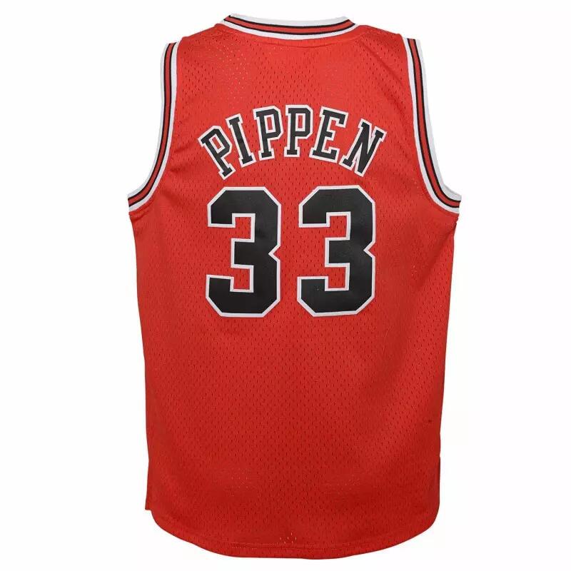 Maillot NBA Scottie Pippen Chicago Bulls 1997 Mitchell & Ness Hardwood Classic R 3/3
