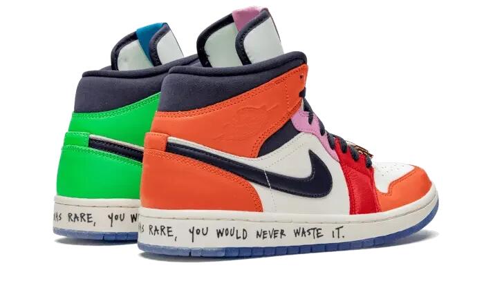 Jordan 1 Mid SE Fearless Melody Ehsani (Women's) 3/4
