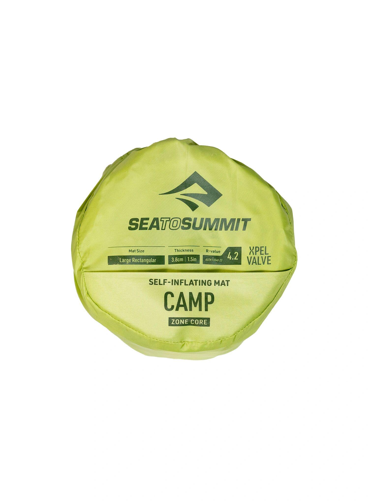 Mata samopompująca Sea to Summit Camp Mat L - tarragon 2/4