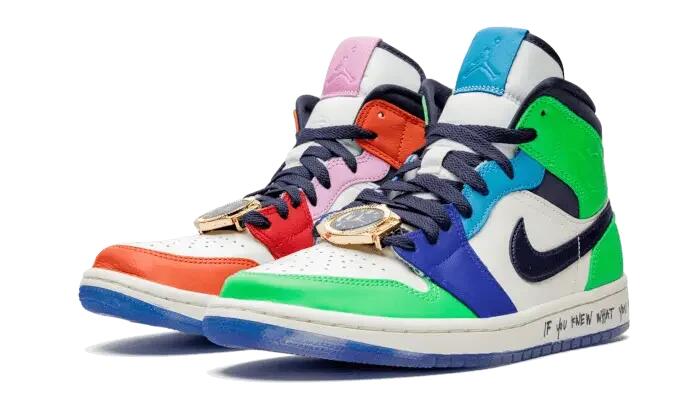 Jordan 1 Mid SE Fearless Melody Ehsani (Women's) 2/4