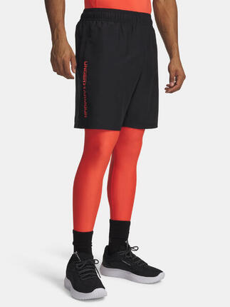 SPODENKI męskie UNDER ARMOUR 1383356-009 na siłownię treningowe czarne L