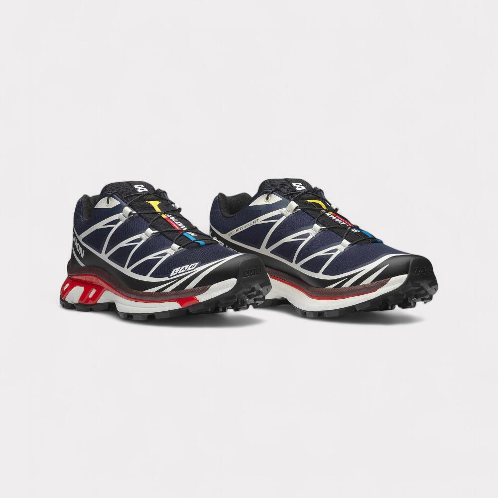 Salomon XT-6 - Maritime Blue Red 2/5