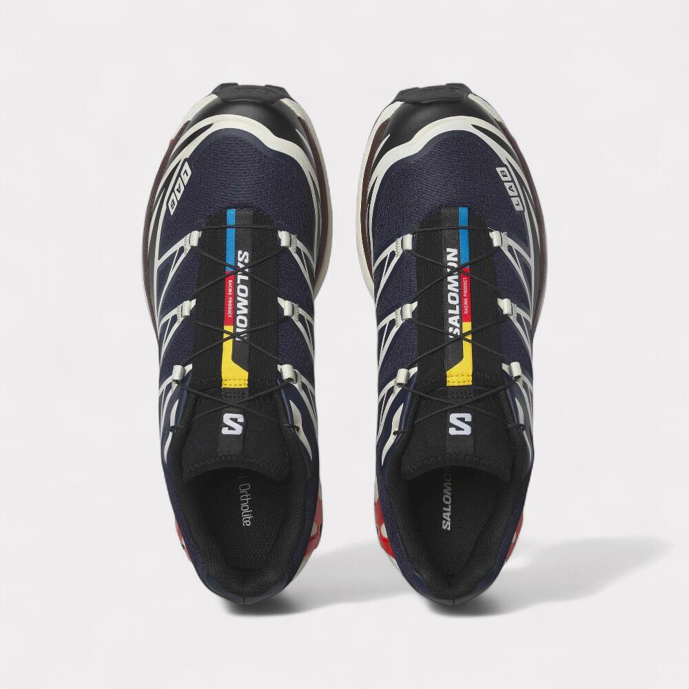 Salomon XT-6 - Maritime Blue Red 4/5