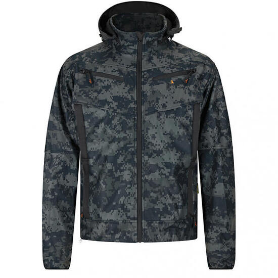 il Lago Prestige Softshelljacke Sindri LTX Herren (Camouflage) Größe 2XL