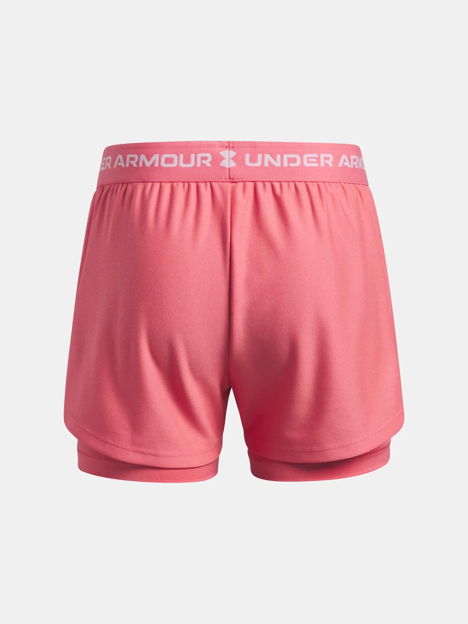 Pantalones cortos mujer Under Armour UA Tech Play Up 2n1 2/2