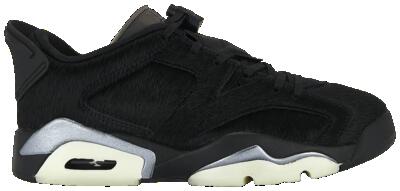 Dames sportschoenen nike air jordan 6 retro low black / black / black