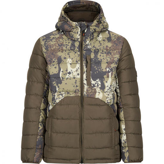 il Lago Prestige Steppjacke Audna Herren (Oliv/Camouflage) Größe L