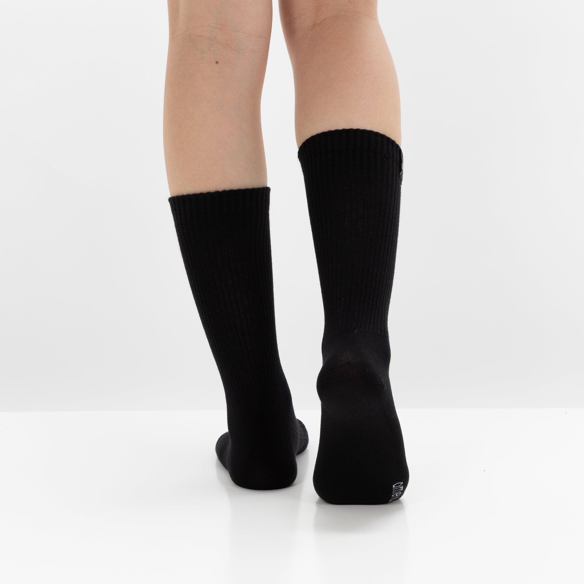 Pack 2 Pares Calcetines Atléticos ELITE de Algodón Superior Negro 4/4