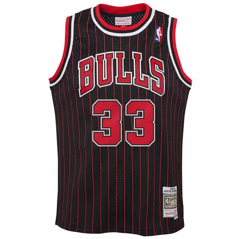 Maillot NBA Scottie Pippen Chicago Bulls 1995 Mitchell & Ness Hardwood Classic r 2/4