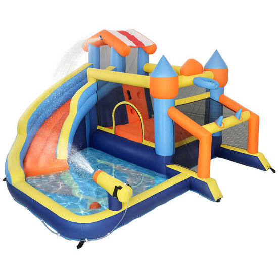 Castillo Hinchable Acuático AIYAPLAY 350x325x210 cm Multicolor