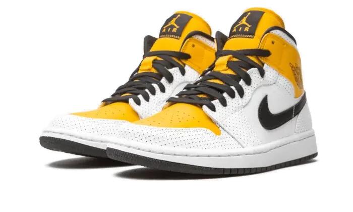 Air Jordan 1 Mid Laser Orange Damen 2/4