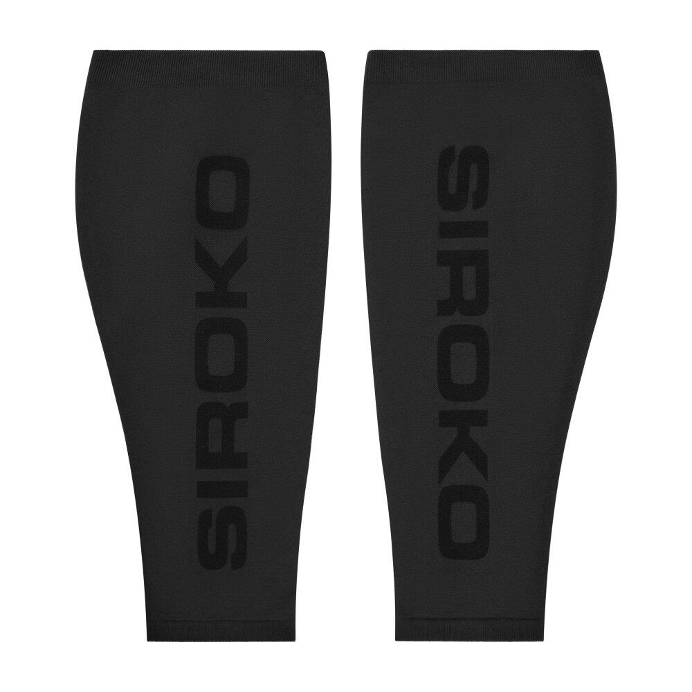 Heren en Dames Fitness Compressietubes hardlopen Strive Black Zwart 2/6