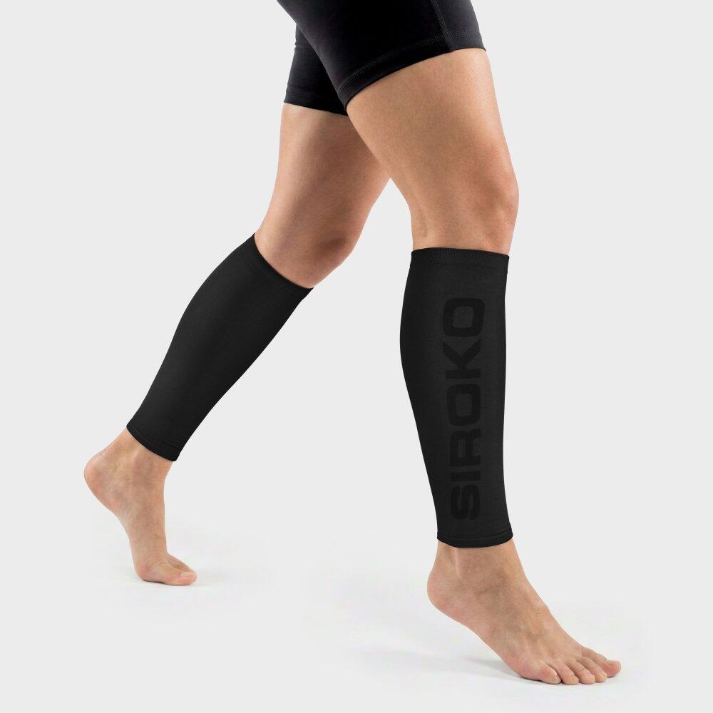Heren en Dames Fitness Compressietubes hardlopen Strive Black Zwart 4/6