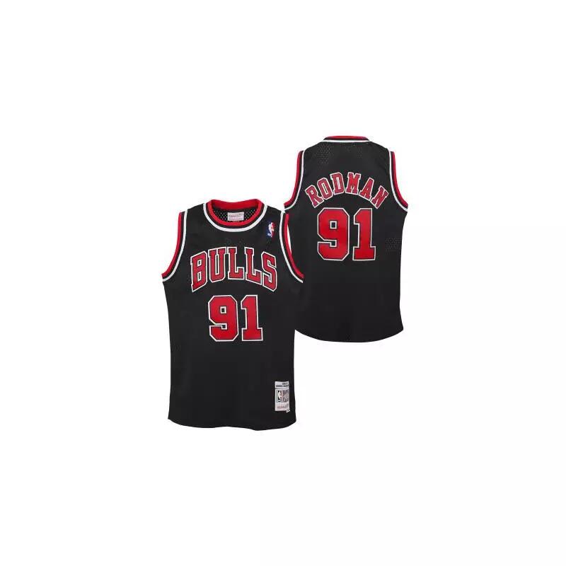 Maillot NBA Dennis Rodman Chicago Bulls 1997-98 Mitchell & Ness Hardwood Classic 2/2