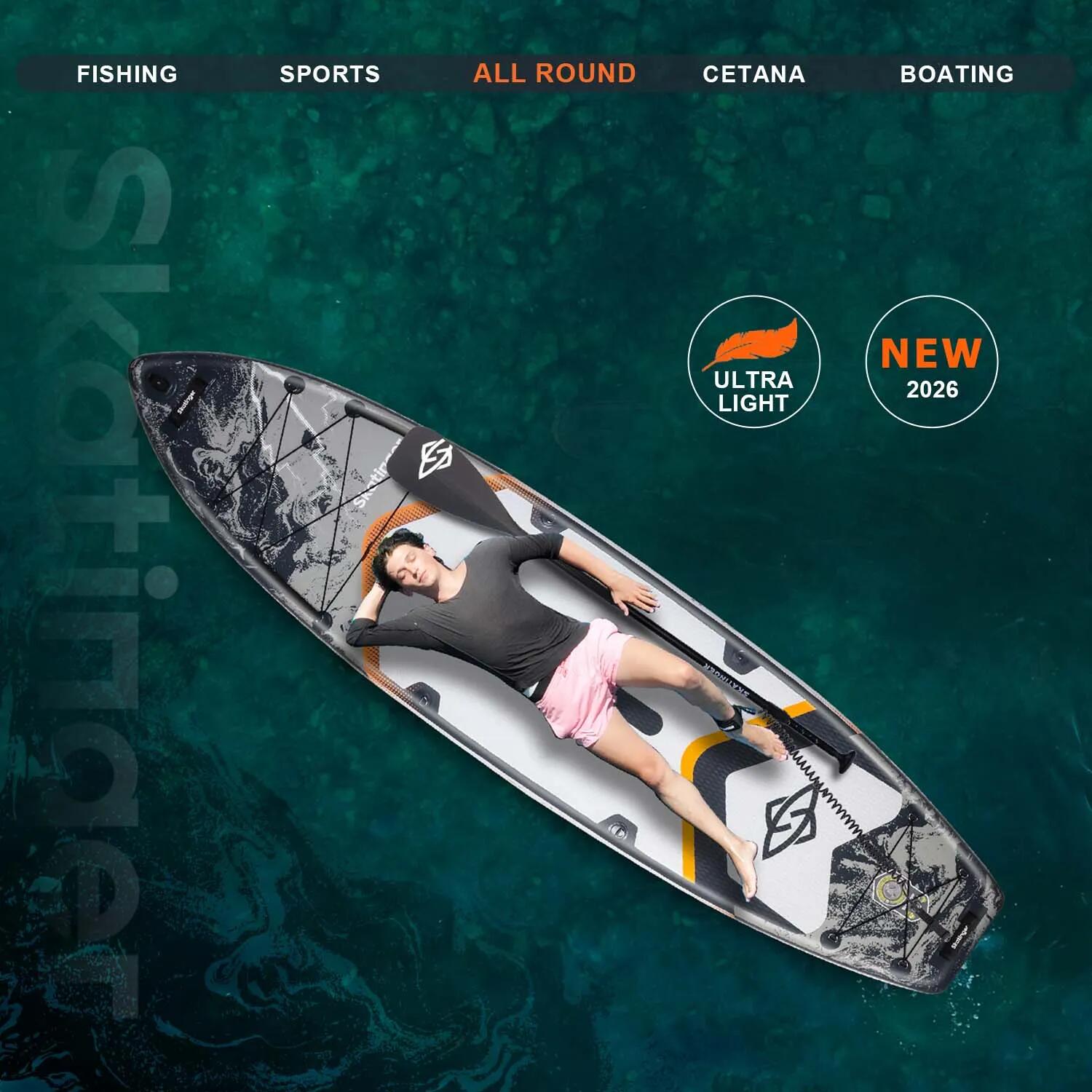 SUP SKATINGER Thor Grey 350x89x15 cm (11'6'') tavola da turismo 2/6