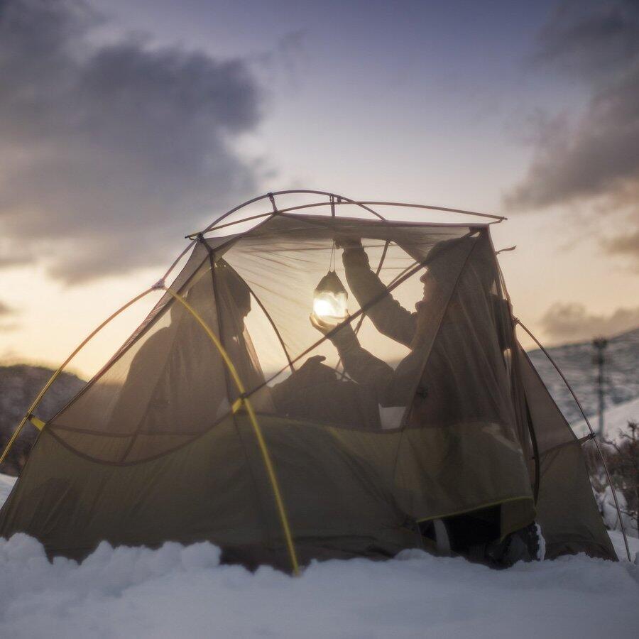 Sac diffuseur lumière pour lampe frontale - Éclairage bivouac - Camping 2/4