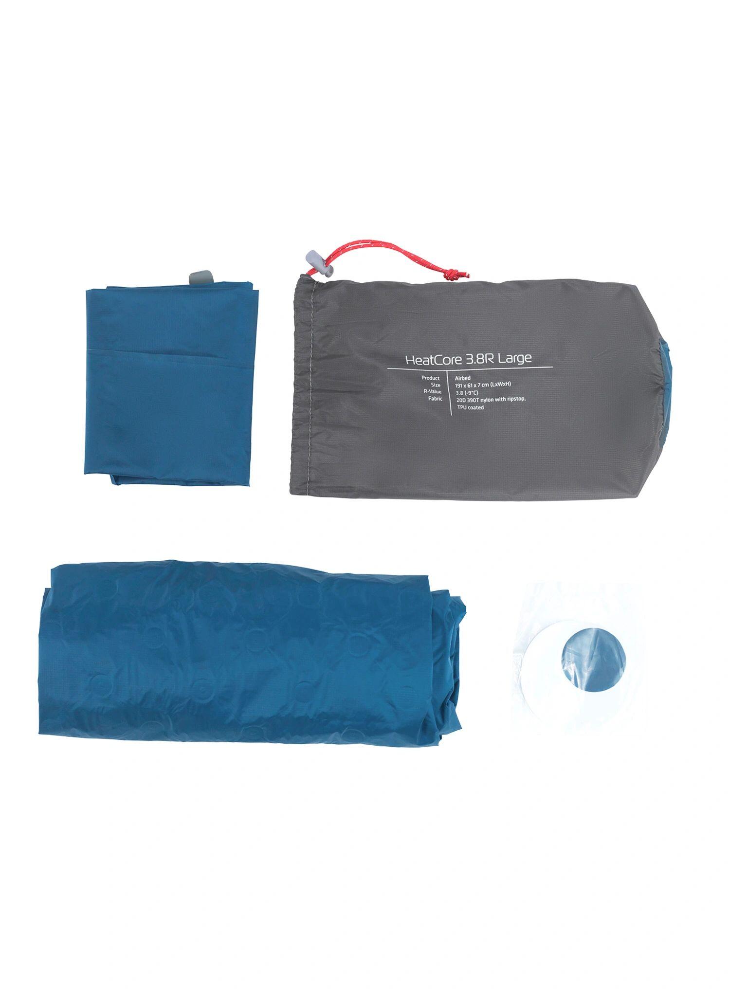 Mata samopompująca Robens HeatCore 3.8R Large - blue 7/7
