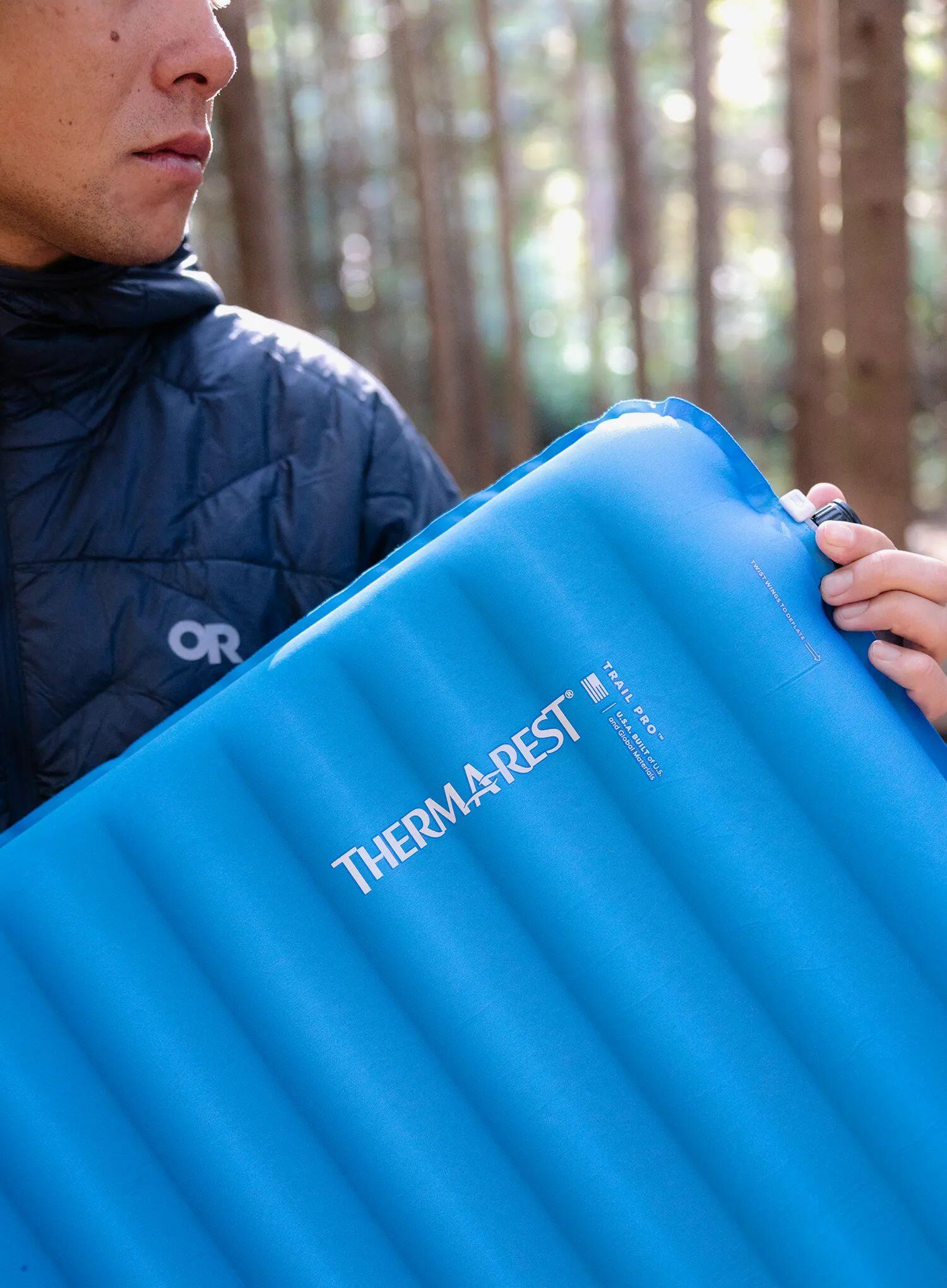 Mata samopompująca Therm a Rest Trail Pro MAX RW - tide 7/7