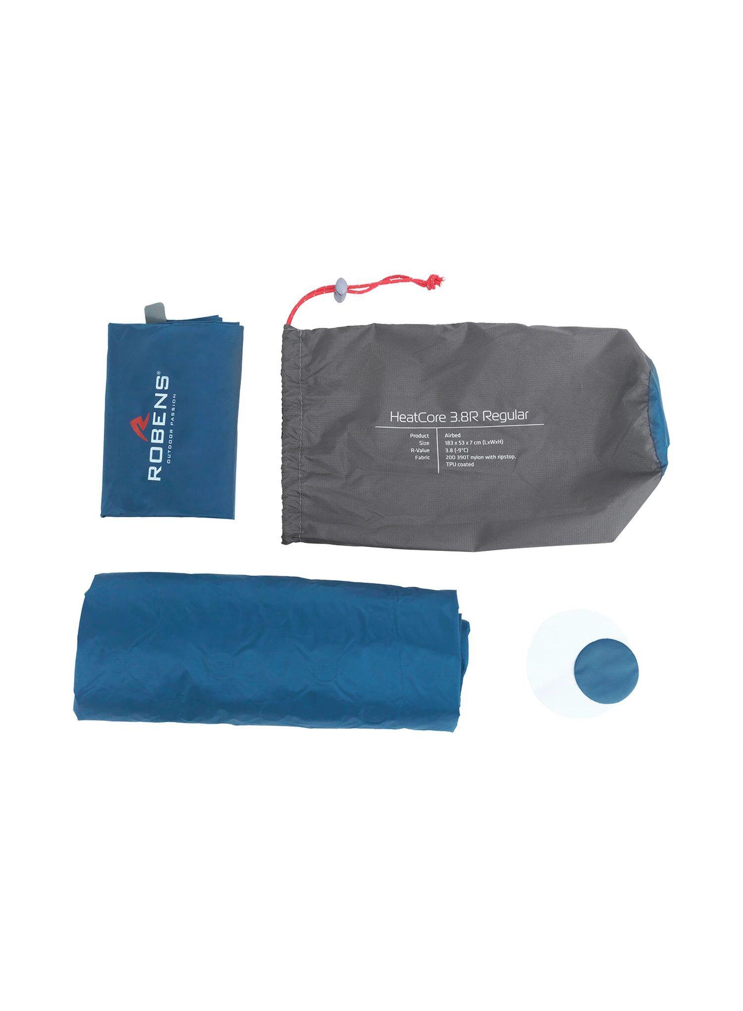 Mata turystyczna Robens HeatCore 3.8R Regular - blue 4/7