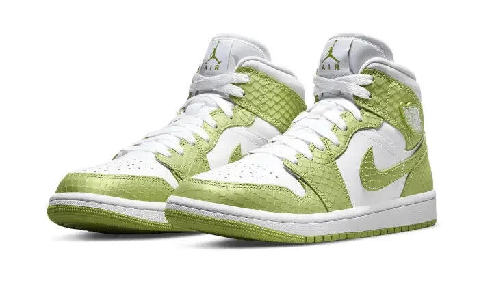 Air Jordan 1 Mid Green Python - Taille : 44.5 EU 2/3