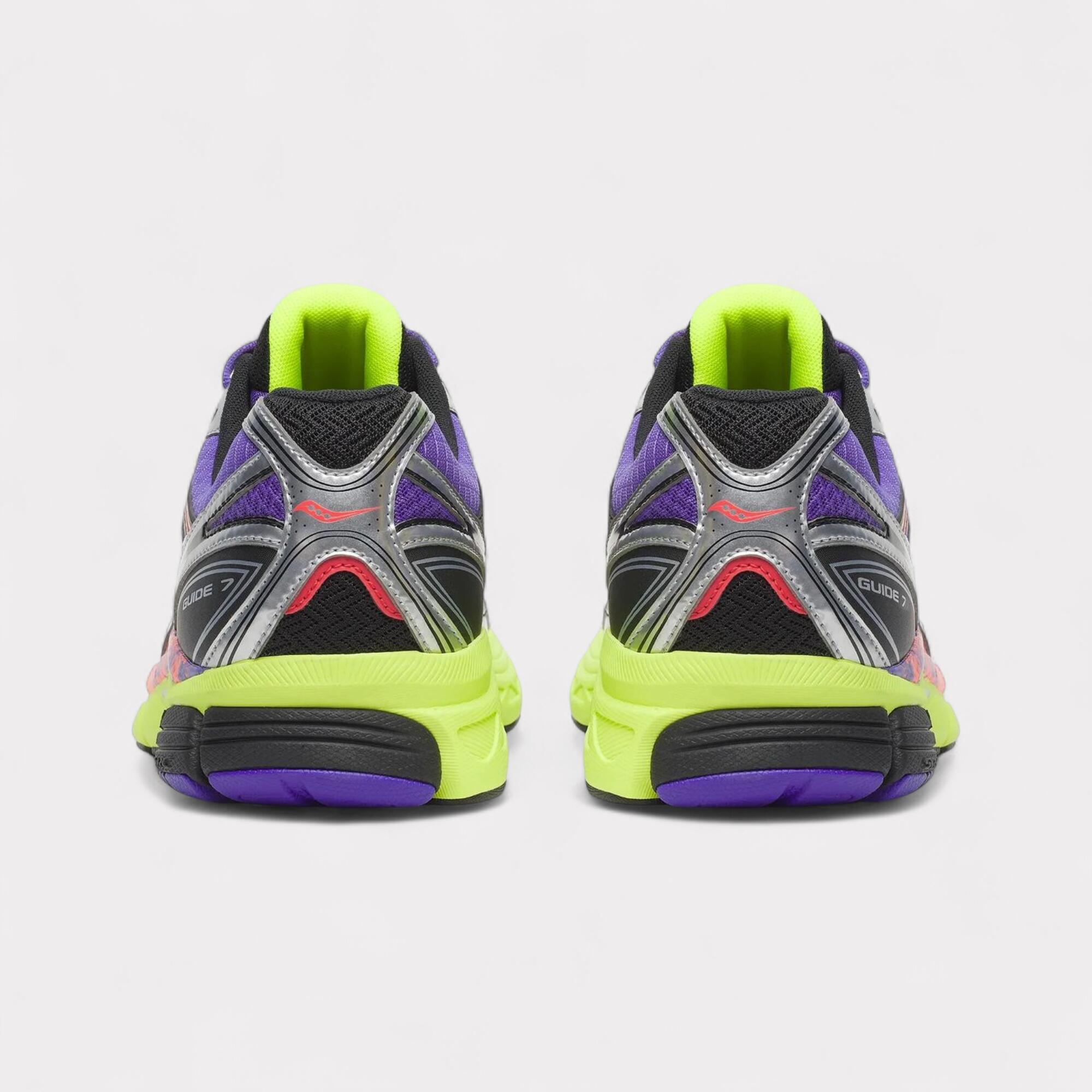 Saucony Progrid Guide 7 Hi Octane - Purple Citron 5/6