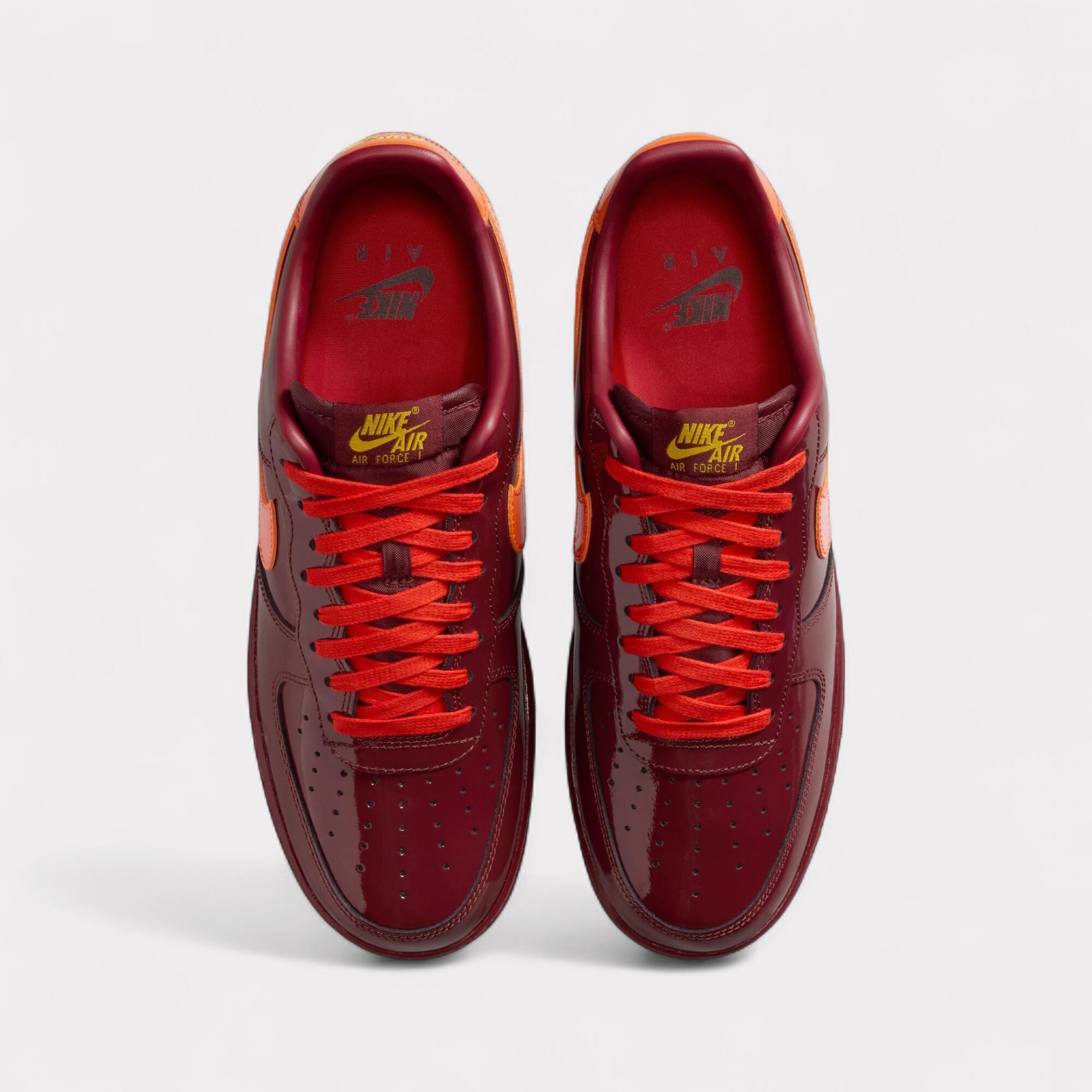 Nike Air Force 1 Low - Patent Leather Red 5/6