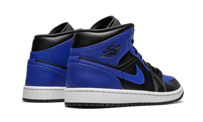 Air Jordan 1 Mid Hyper Royal Tumbled Leather - Taille : 41 EU 3/4
