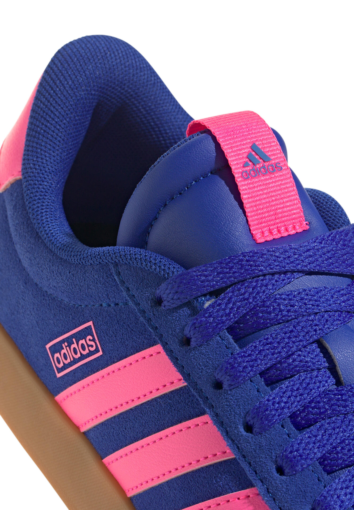 Adidas VL COURT 3.0 Damen Sneaker Schuhe JP6915 Blau/Pink 4/7
