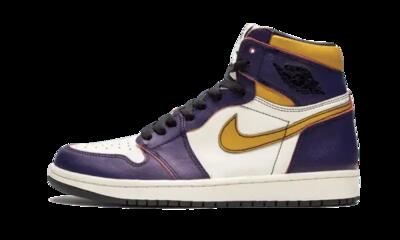 Scarpe - basket - air jordan 1 defiant - court purple/black