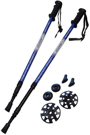 Bâtons de trekking - 1 paire avec accessoires