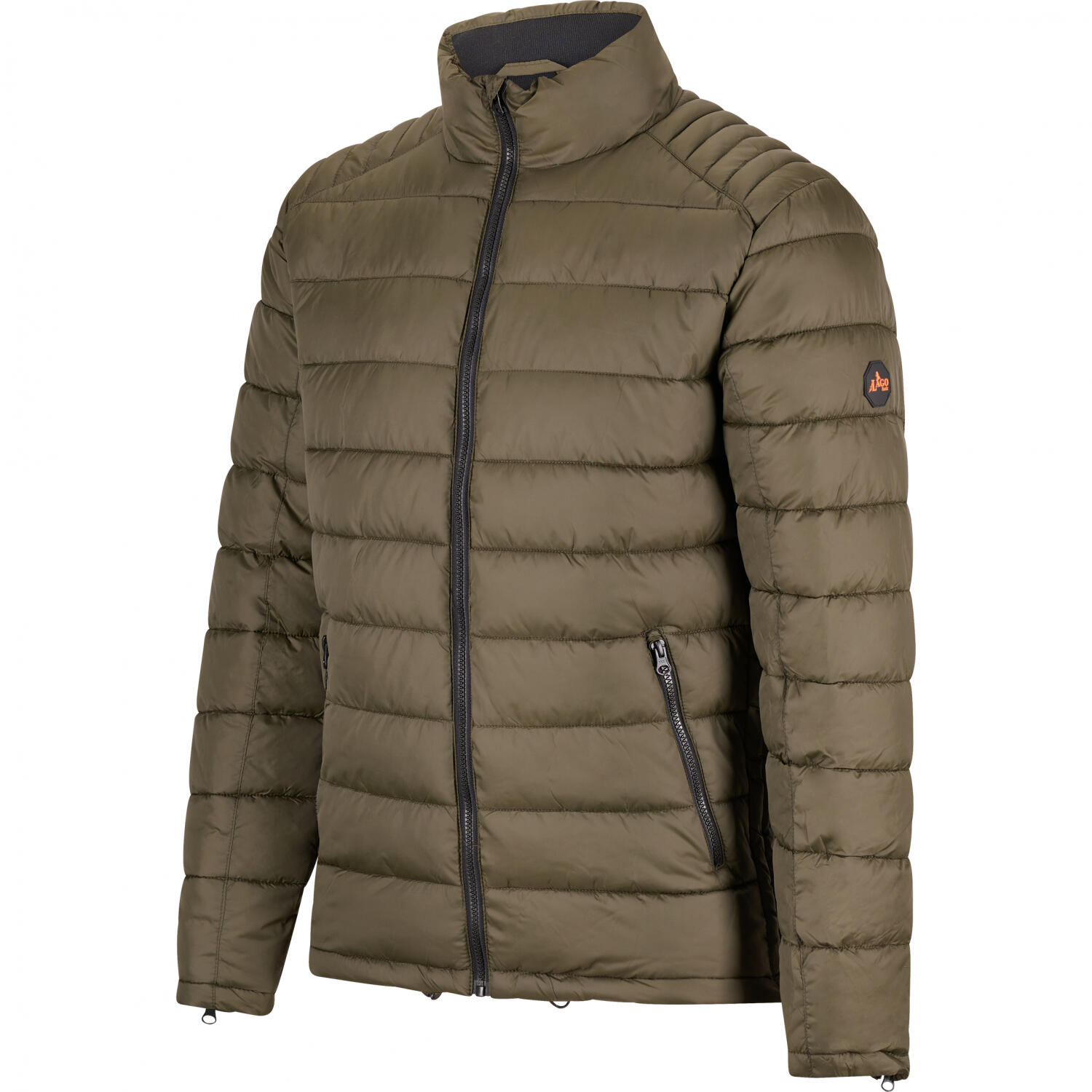 il Lago Basic Steppjacke Grönland Herren (Oliv) Größe 5XL 2/4
