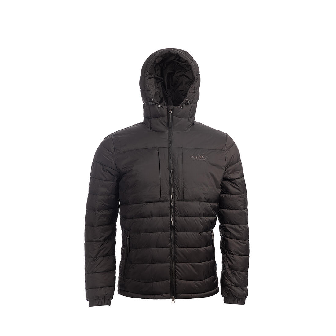 Warme Jacke für Herren in Schwarz 2/7