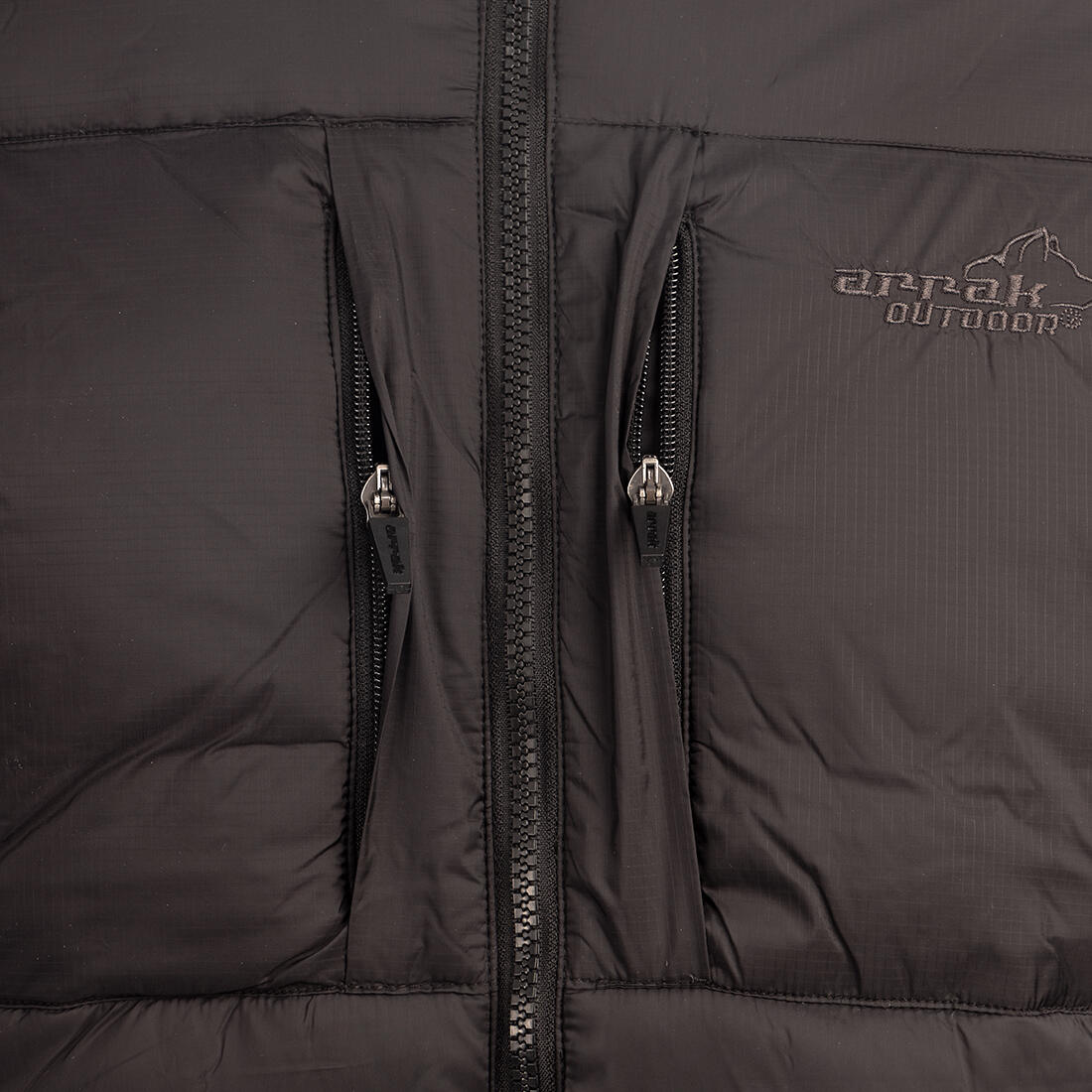 Warme Jacke für Herren in Schwarz 7/7