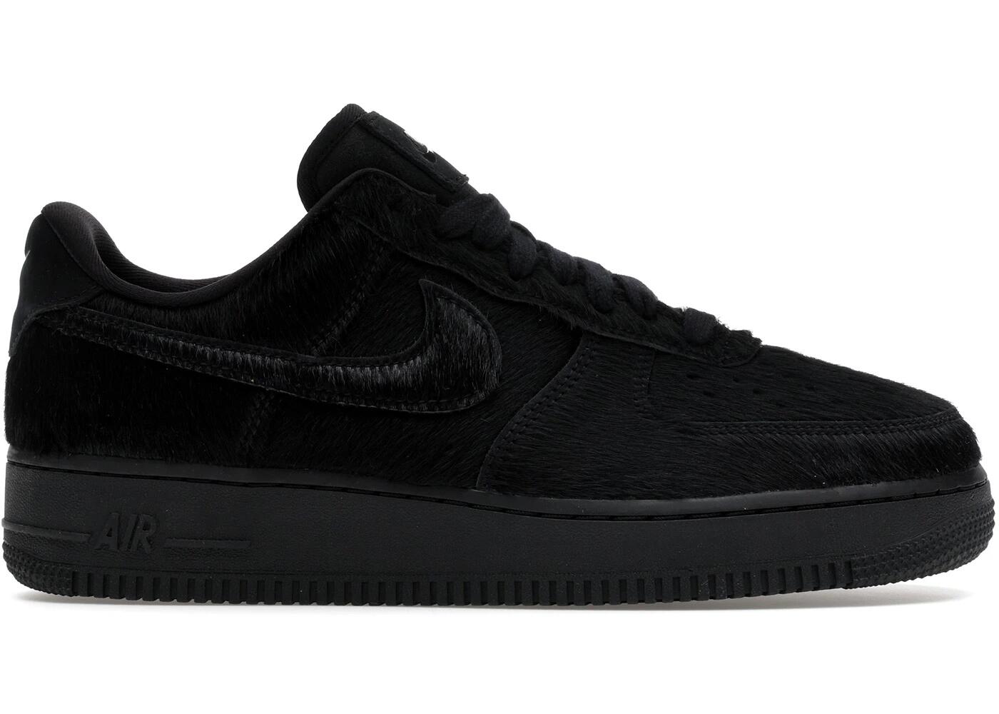 Nike Women's Air Force 1 '07 Black Pony Hair 2/2