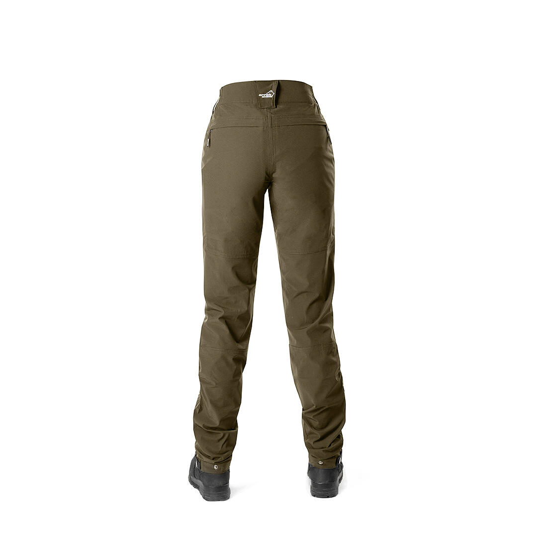 Schnelltrocknende Hose für Damen in Olivgrün 4/7