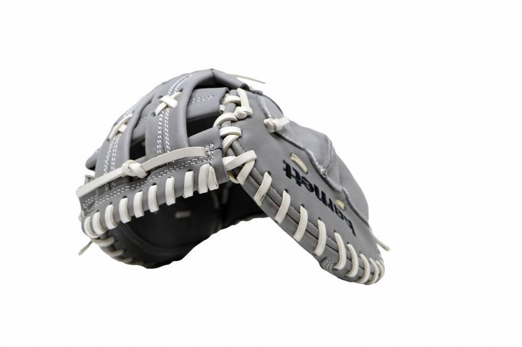 FL-201 gant de baseball cuir haute qualité catcher, gris clair 3/6