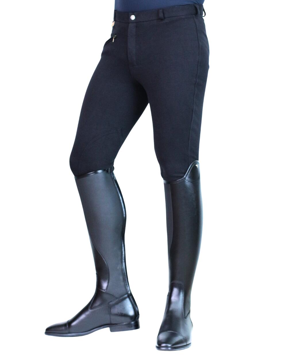 Pantalón breeche Zahara | Adulto y niño | 16 | Negro 5/6