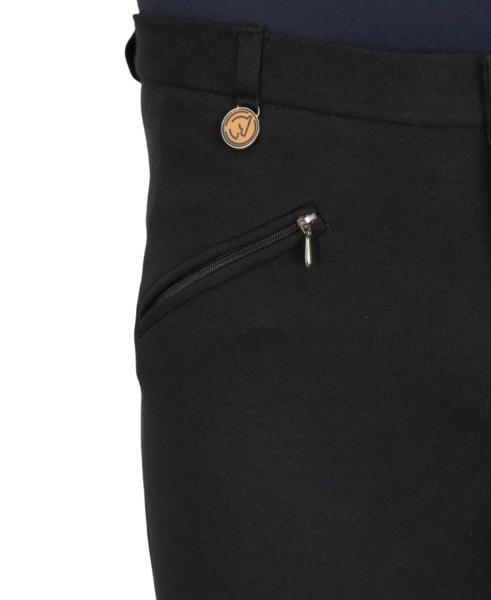 Pantalón breeche Zahara | Adulto y niño | 16 | Negro 4/6